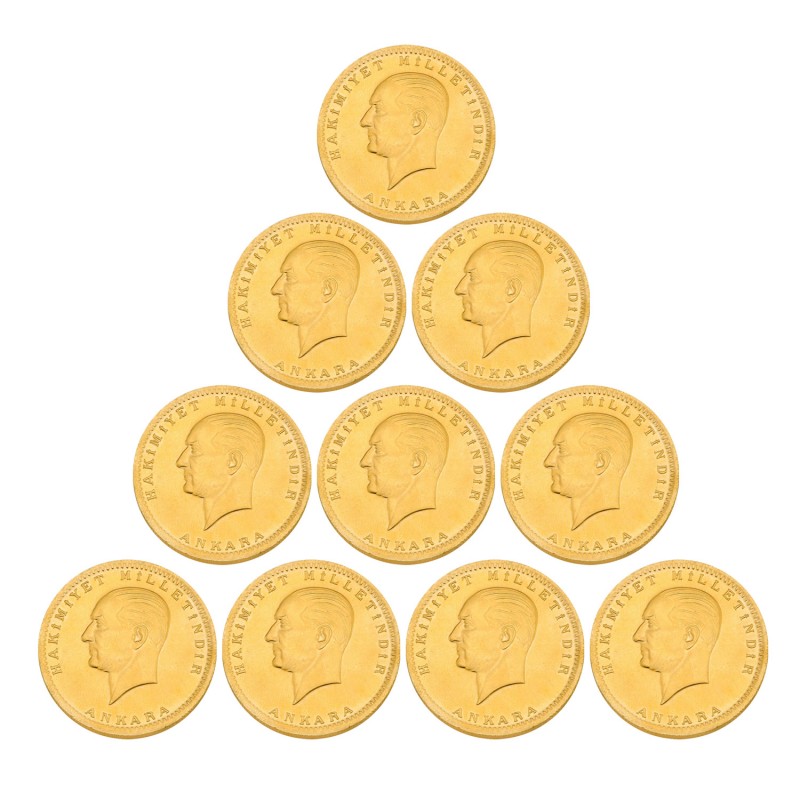 10 Eski Cumhuriyet Altını - Ata Lira