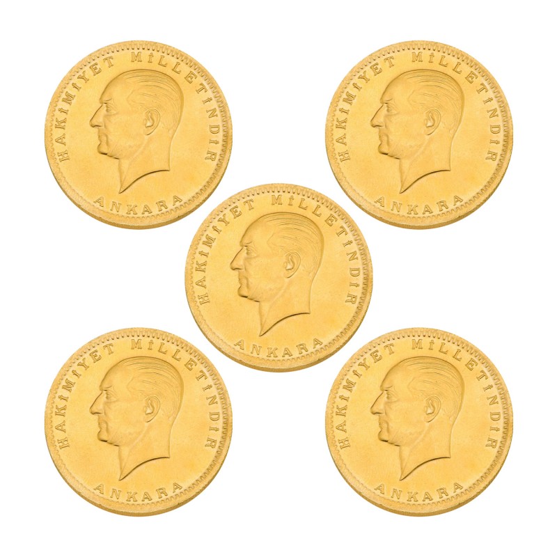 5 Eski Cumhuriyet Altını - Ata Lira